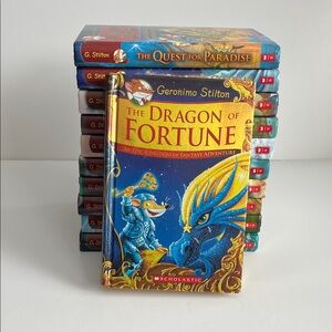 Geronimo Stilton The Kingdom of Fantasy Book Series 1-10 Hardcover & Special Ed.